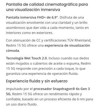 Xiaomi Redmi 15 5G 256GB Verde