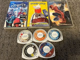 PSP sin uso muchos juegos y pelis