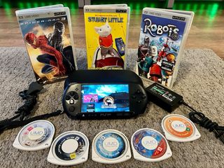 PSP mai usata con molti giochi, scheda con + giochi