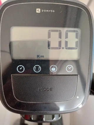Bicicleta Elíptica Negra Domyos