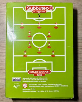 Subbuteo La Leggenda Team Honved Budapest 1956 111