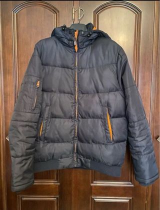 Abrigo acolchado hombre talla S