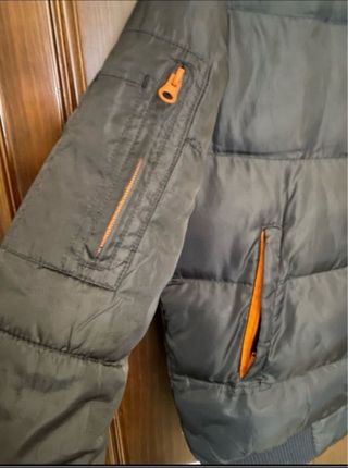 Abrigo acolchado hombre talla S