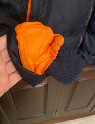 Abrigo acolchado hombre talla S