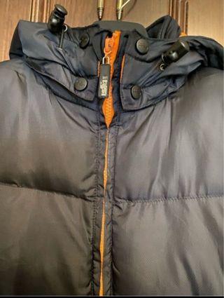Abrigo acolchado hombre talla S