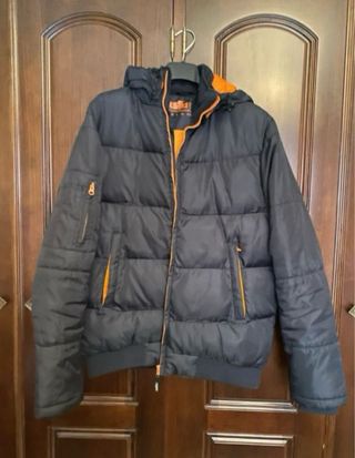 Abrigo acolchado hombre talla S
