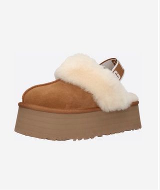 UGG piattaforma beige/bianco taglia 41