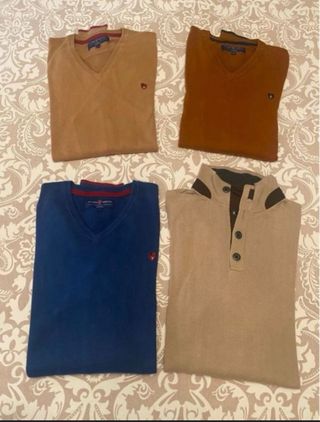 Lote 4 jerséis Álvaro Moreno Talla S