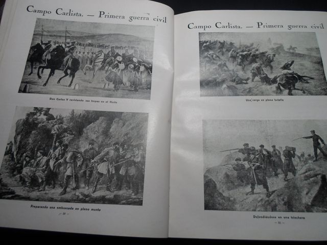 ANTIGUO 1935Álbum Histórico del Carlismo 1833-1935