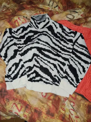 Conjunto 3 jerseys: estrella, coral, cebra