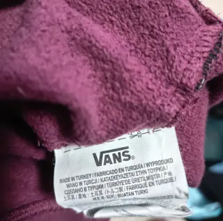 Felpa Vans viola con logo