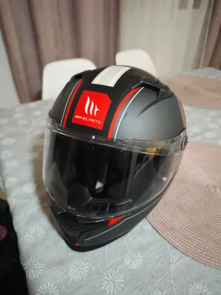 Casco Integral MT Helmets Negro/Rojo