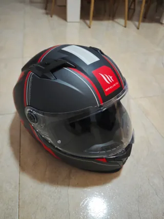 Casco Integral MT Helmets Negro/Rojo