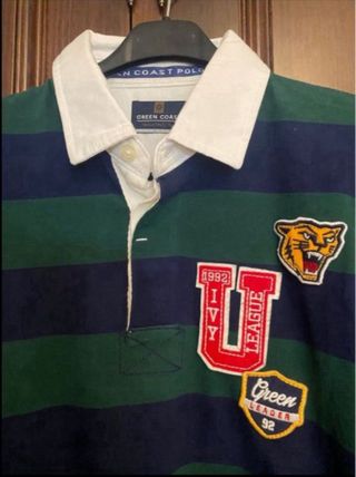Polo Green Coast Rayas Talla S