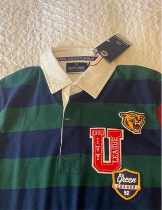 Polo Green Coast Rayas Talla S