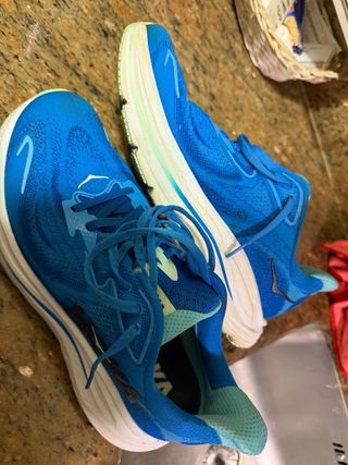 Hoka Zapatillas Running Azul y Blanco