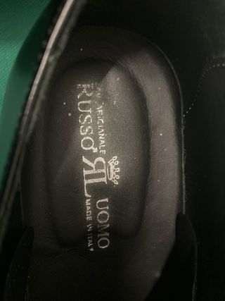 Scarpe Russo artigianali nere