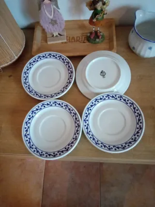 4 Platillos Café/Té Santa Clara