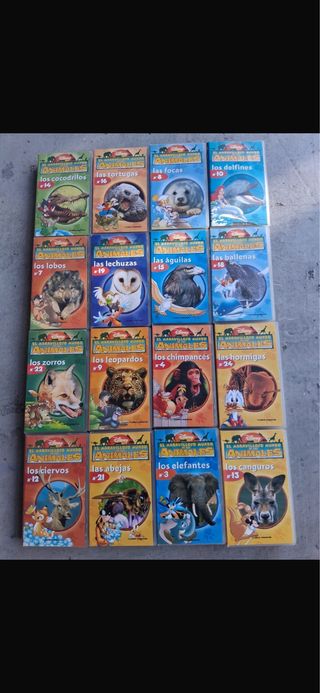 Pack 40 VHS El Maravilloso Mundo Animales