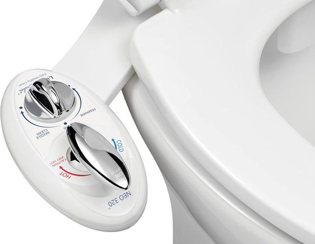 LUXE Bidet NEO 320 - Agua fría y caliente, autolim