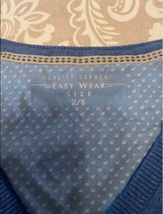 Lote 2 jerséis Easy Wear Talla S