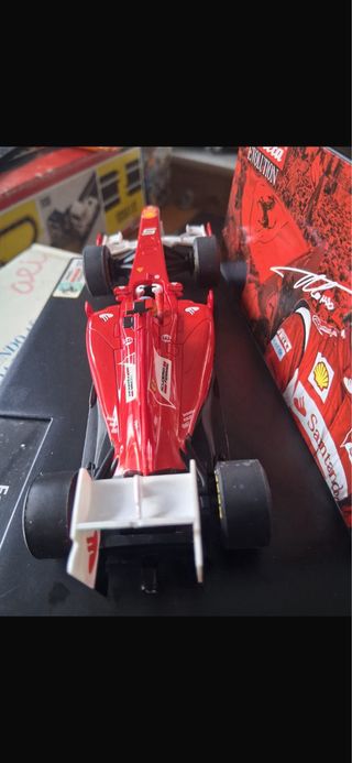 Coche Scalextric Ferrari Rojo