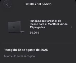 Funda MacBook 13” Negra