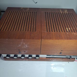 Tocadiscos Philips Madera Stereo Vintage