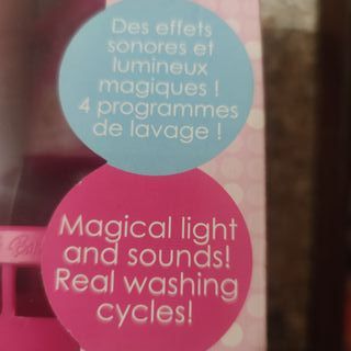 Lavatrice Barbie con accessori inclusi