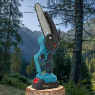 Kit Potatura 3in1 Cesoia Motosega Asta 2 Batterie