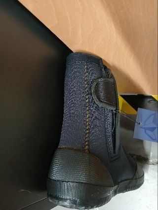 Par Escarpines Marcha Acuática Costera Neopreno 5 mm Negro