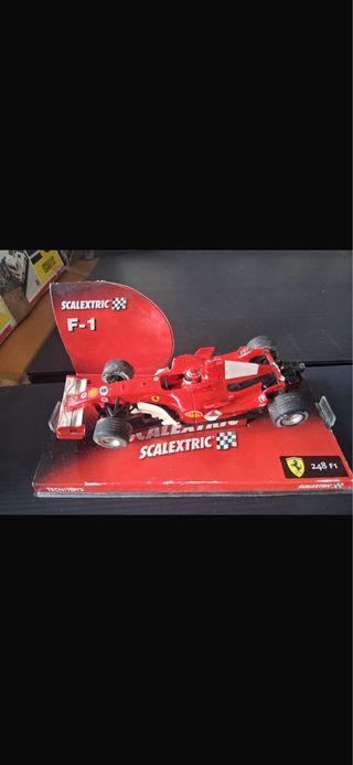 Coche Scalextric F-1 Ferrari Rojo