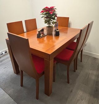 NEGOCIABLE Mesa comedor y 6 sillas