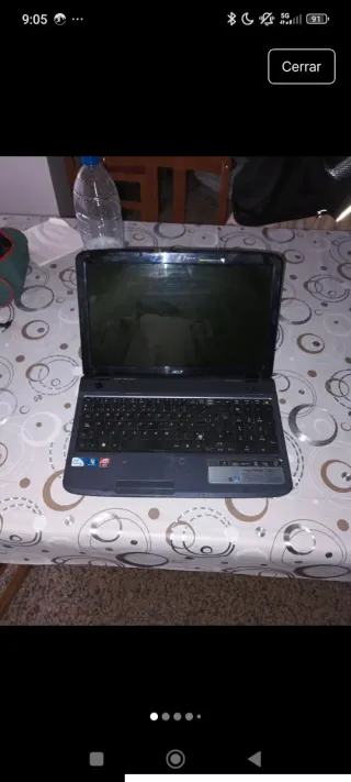 Ordenador portátil Acer azul