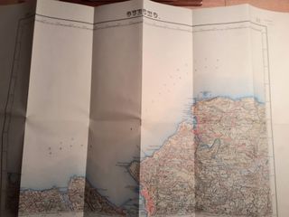 Mapa vintage de Guecho