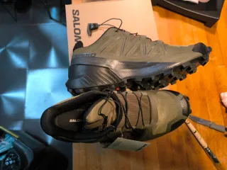 Zapatillas Salomon Trail Running Verdes