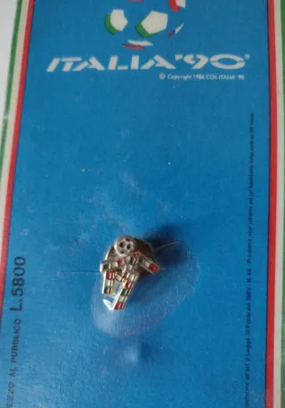 Spilla italia 90 ciao mondiali calcio