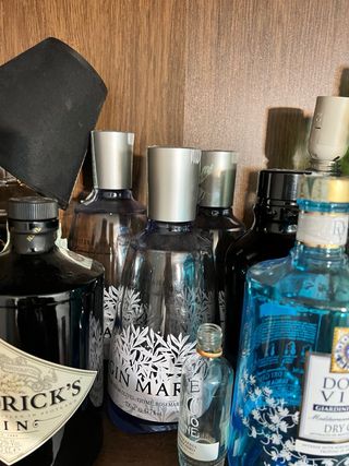 Bottiglie da collezione vuote