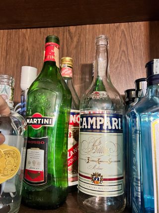 Bottiglie da collezione vuote