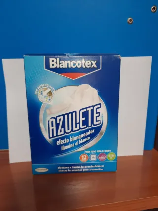 Blancotex Azulete blanqueador ropa blanca