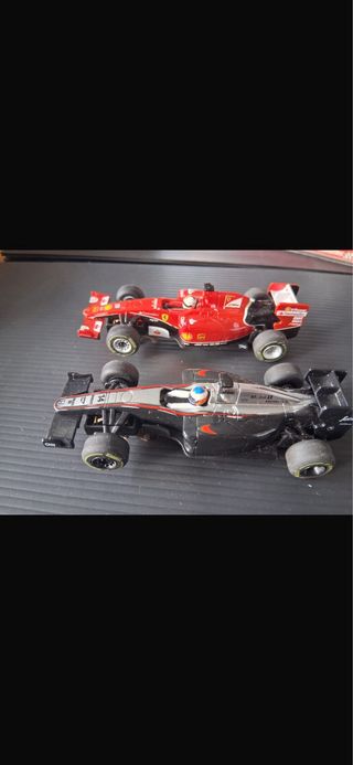 Coches Scalextric Miniatura