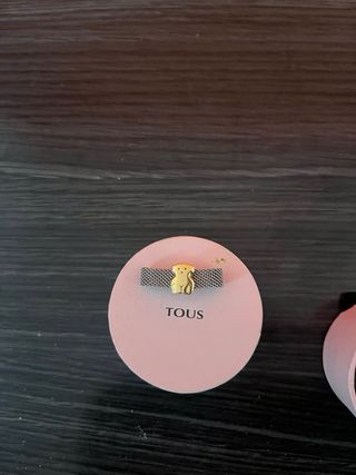 Anillo Tous Oso Dorado y Plateado