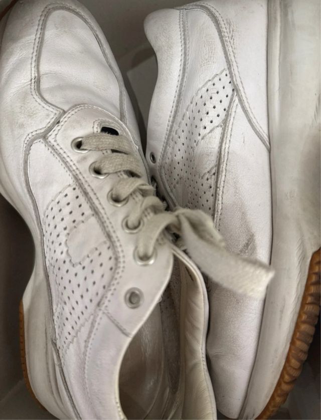 Scarpe Hogan bianche Pierced H