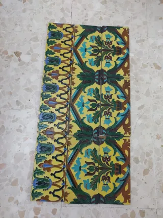 Azulejos antiguos Menzaque Sevilla 1920