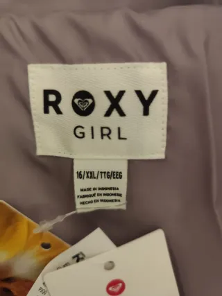 Parka RoXY tipo plumifero nueva con etiquetas