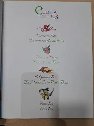 Cuentacuentos bilingue español e ingles