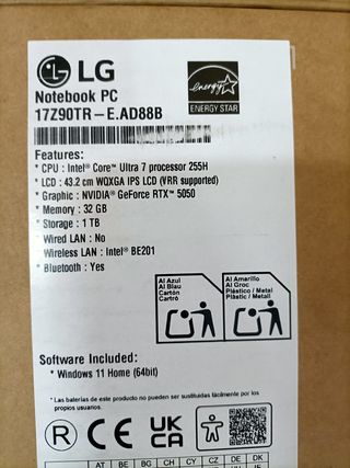 LG gram Pro AI 16 Intel Core Ultra 7