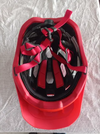Casco Bici Rockrider Rojo