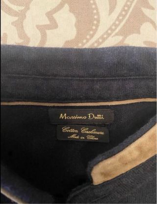Jersey Massimo Dutti Azul Talla S