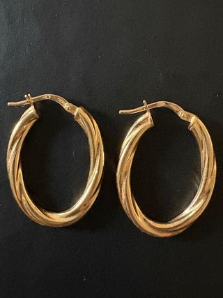 Pendientes Aro Oro 18k